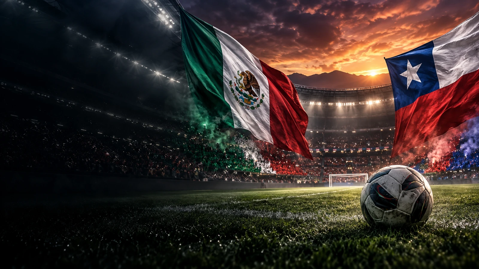 Mexico vs Chile — friendly on October 6, 2026